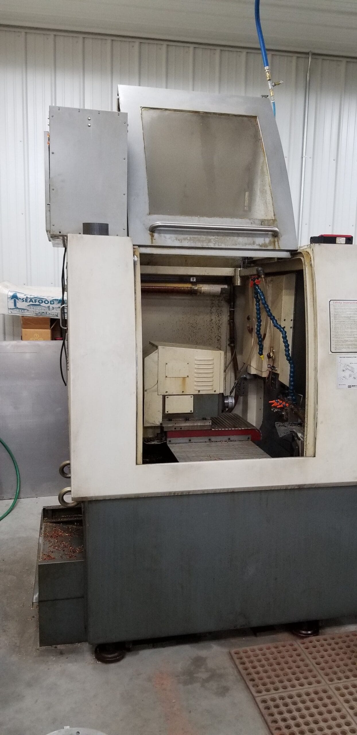 KSI SQC-32 CNC Swiss Lathe 2005 - 12' Bar Feed, Fanuc Control - Image 2