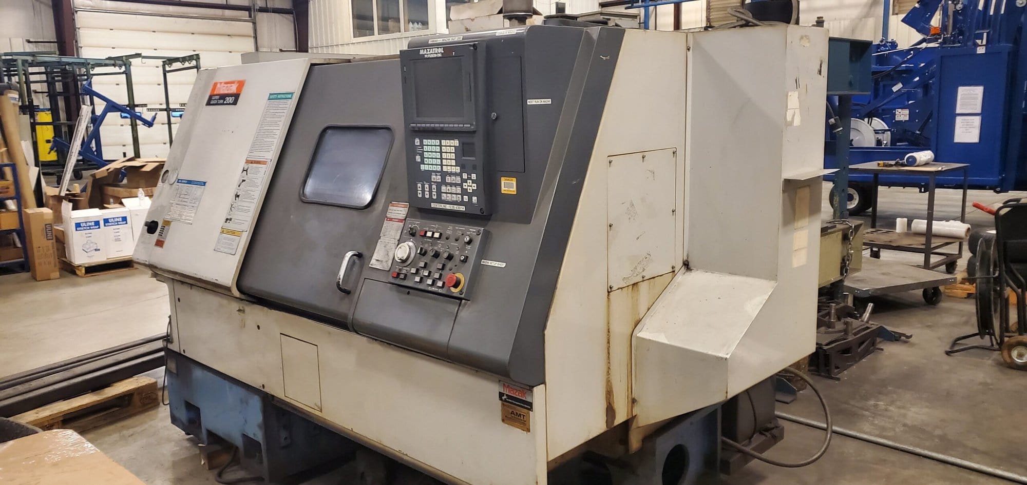 Mazak SQT 200 CNC Lathe, 1999 - Parts Machine