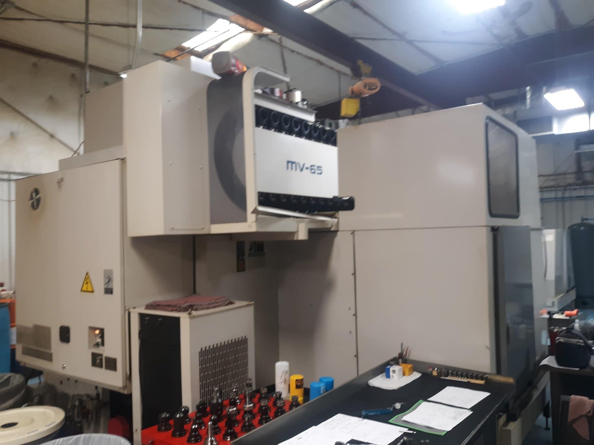 Mori Seiki MV65/50, 1999 - 4th Axis w/ Rotary Table, One Owner, Clean and Holding Tight Tolerances - Image 8