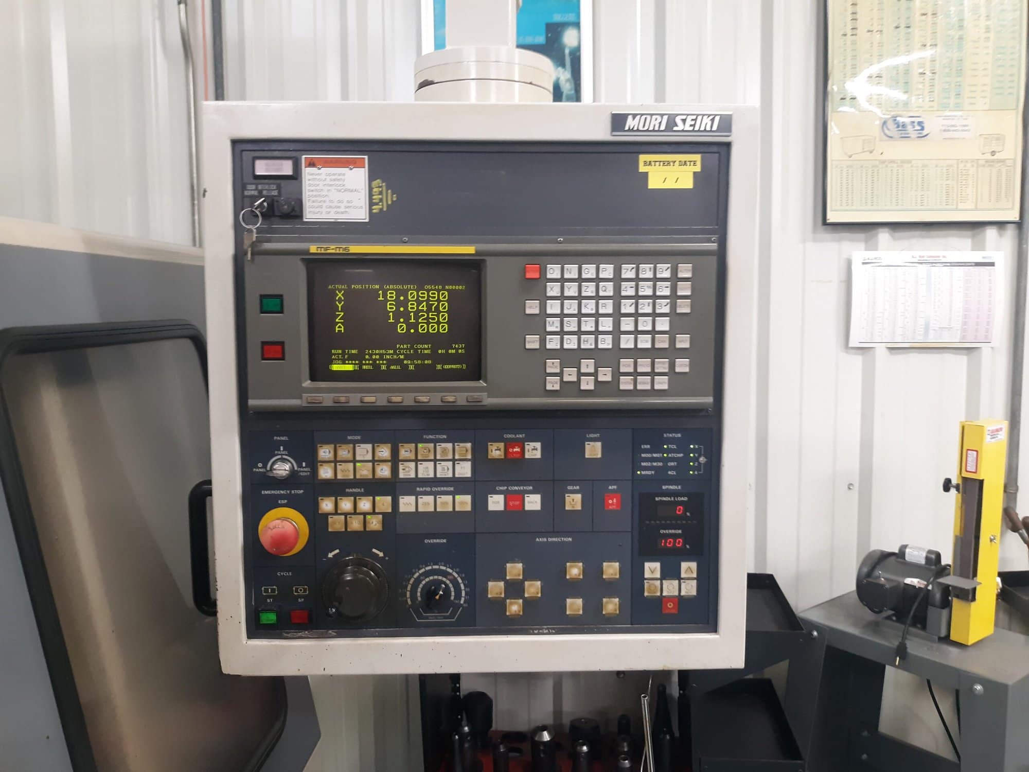 Mori Seiki MV45/50, 1999 - 4th axis Rotary Table - Image 7