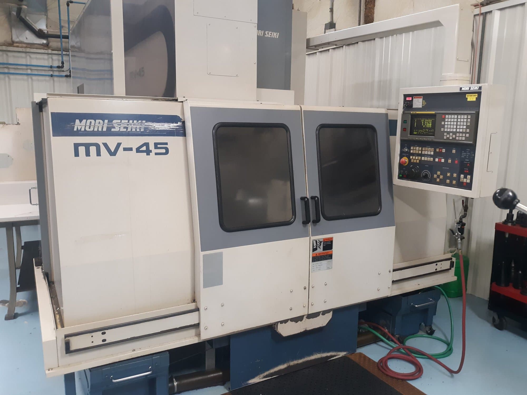 Mori Seiki MV45/50, 1999 - 4th axis Rotary Table