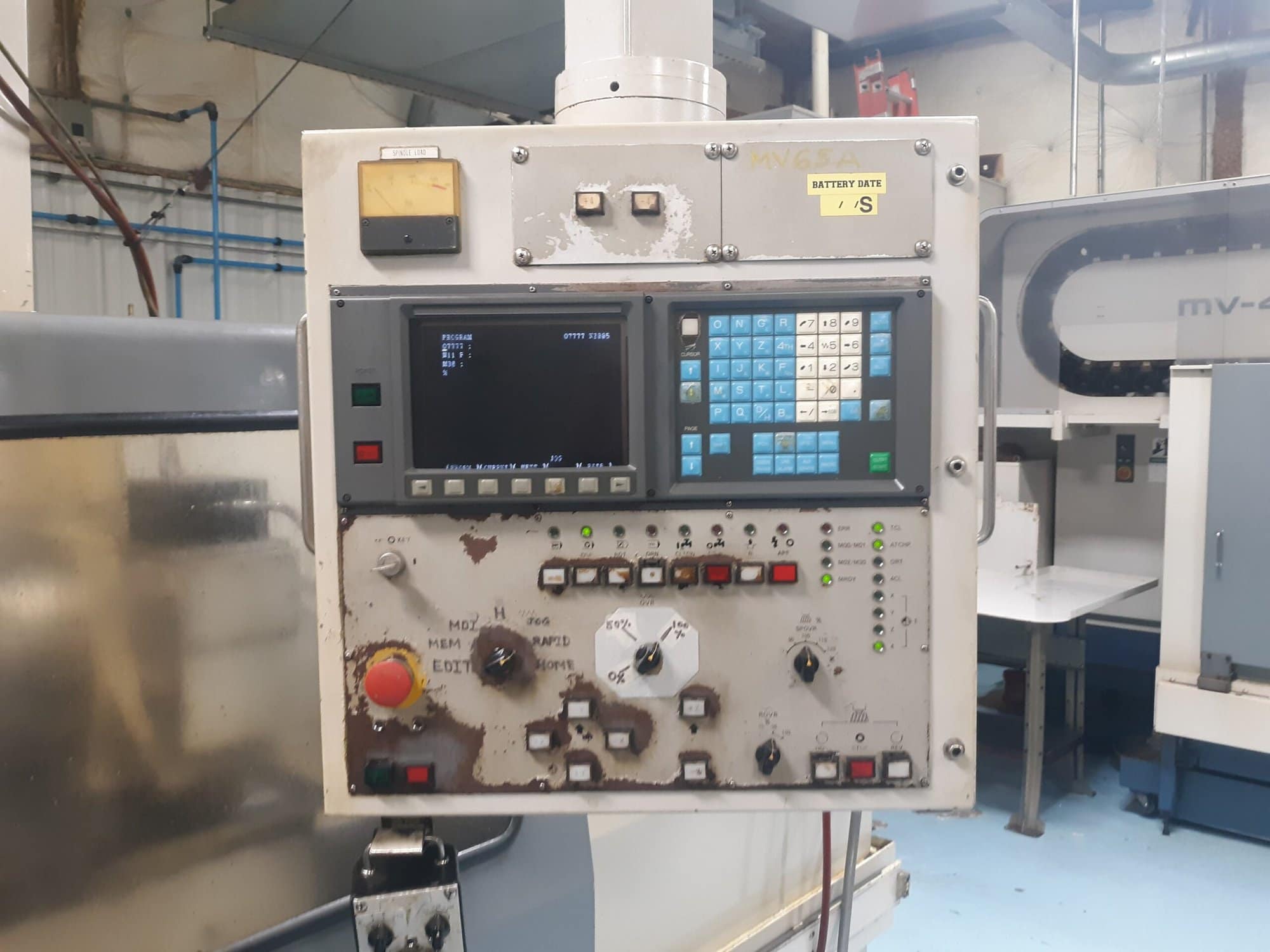 Mori Seiki MV 65/50, 1990 - 4th Axis w/ Rotary Table, One Owner, Maintained Meticulously - Image 3