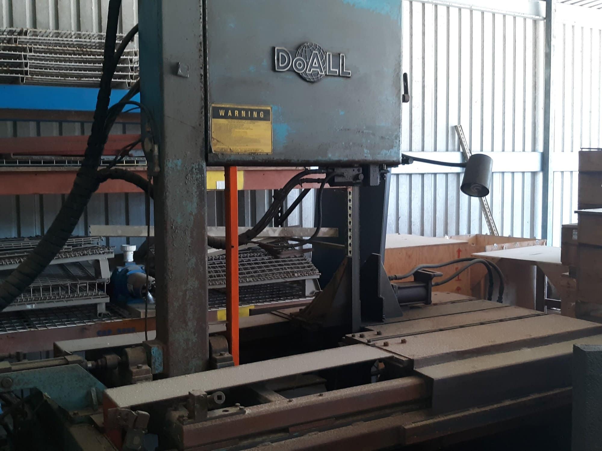 DoAll TF 2021M Automatic Vertical Bandsaw, 2001