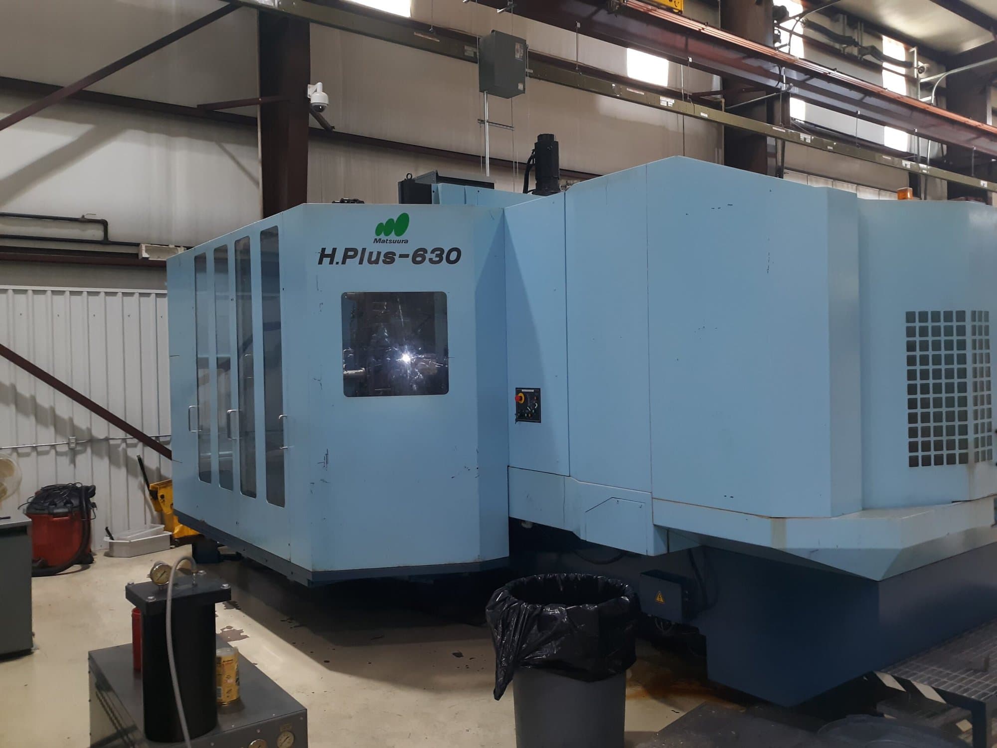 Matsuura H. Plus-630 HMC, 2002- 12,000RPM, BT50, Chip Conveyor - Image 5