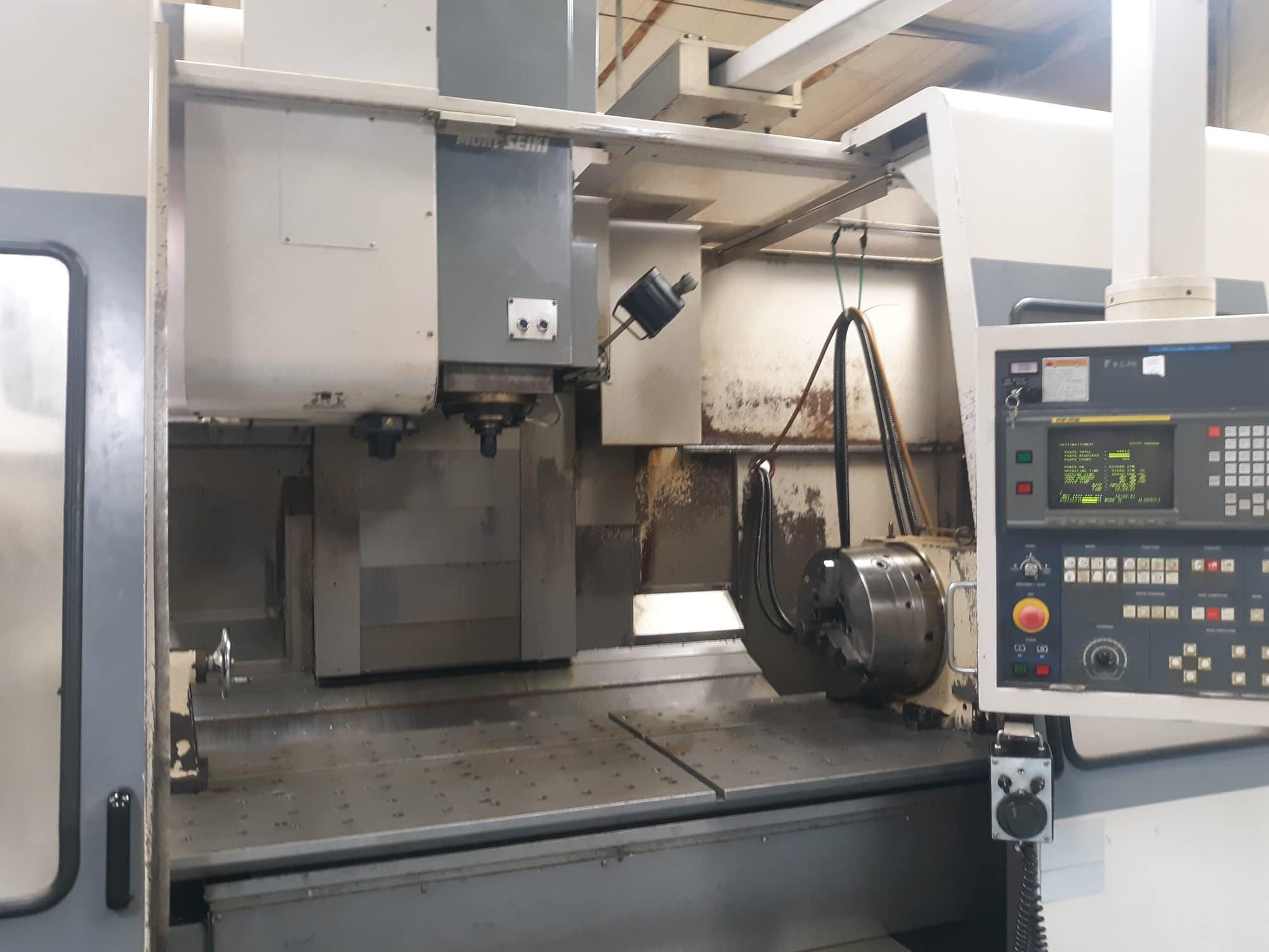 Mori Seiki MV65/50, 1999 - 4th Axis w/ Rotary Table, One Owner, Clean and Holding Tight Tolerances - Image 2