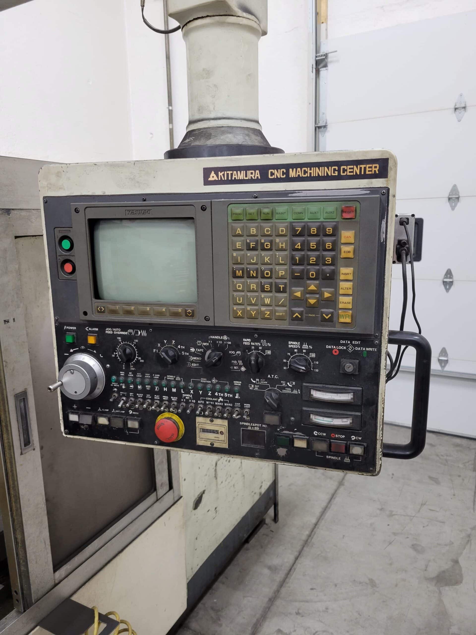 Kitamura Mycenter-3x VMC, 1994 - Available Immediately, Chip Conveyor, Pallet Changer - Image 3