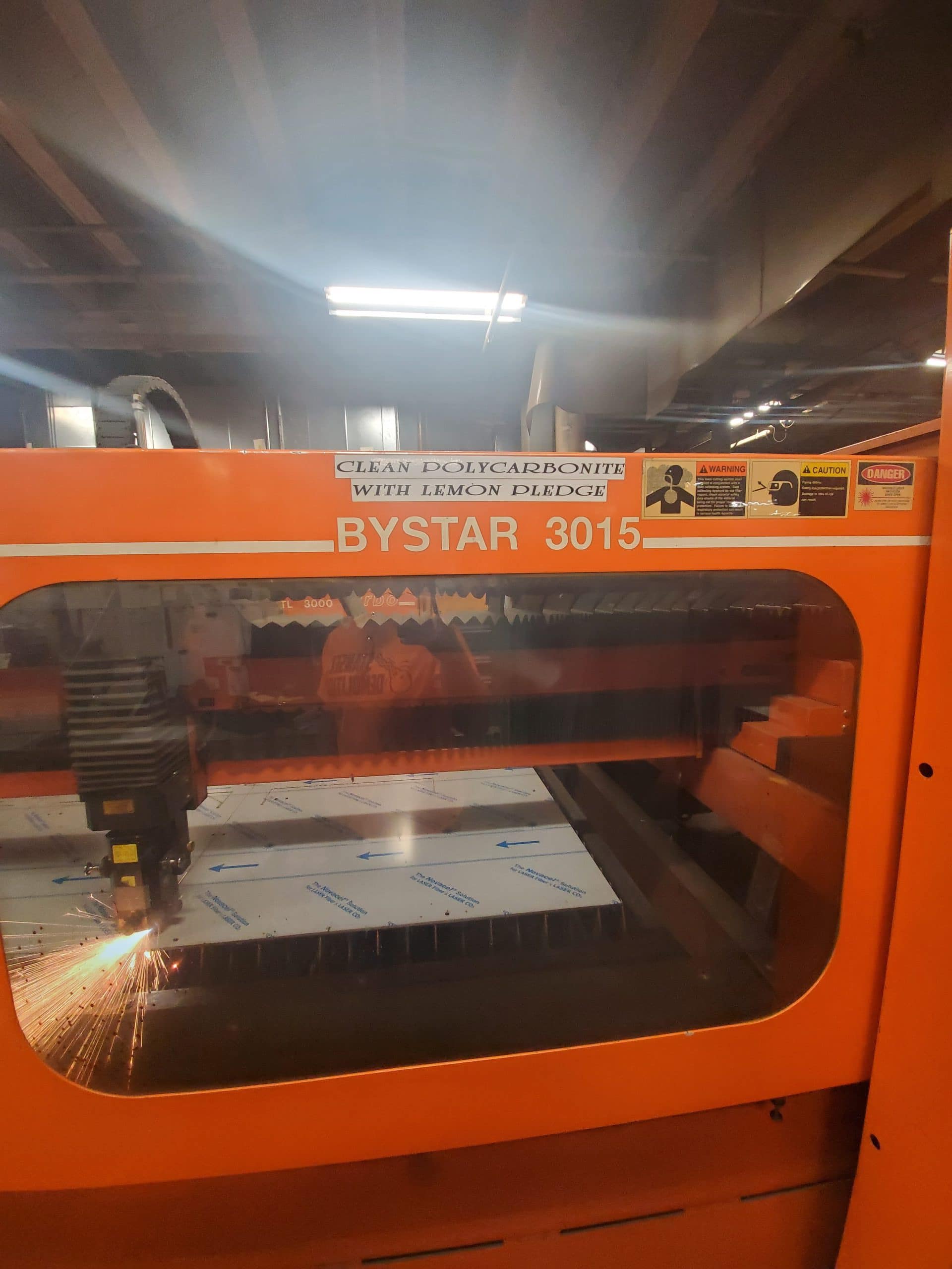 3500 Watt Bystronic BTL 3500 CO2 Laser, 1999 - 5'x10' Table - Image 3