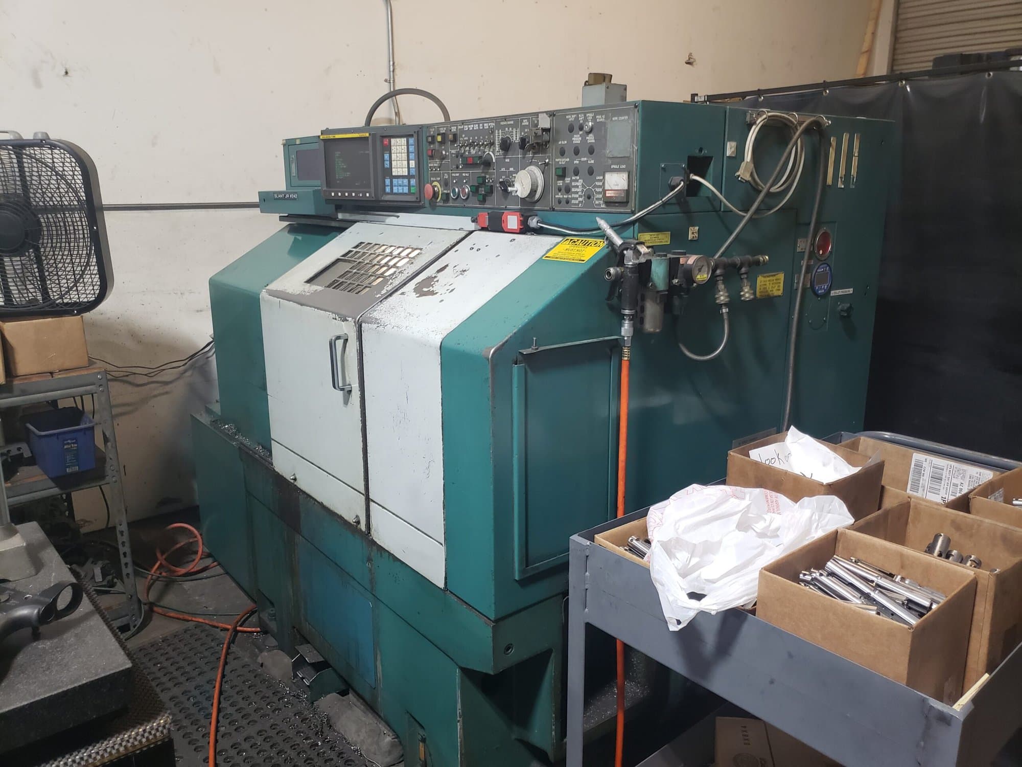 Nakamura Tome Slant Jr CNC Lathe, 1998 - Fanuc Control, Tooling Available - Image 3