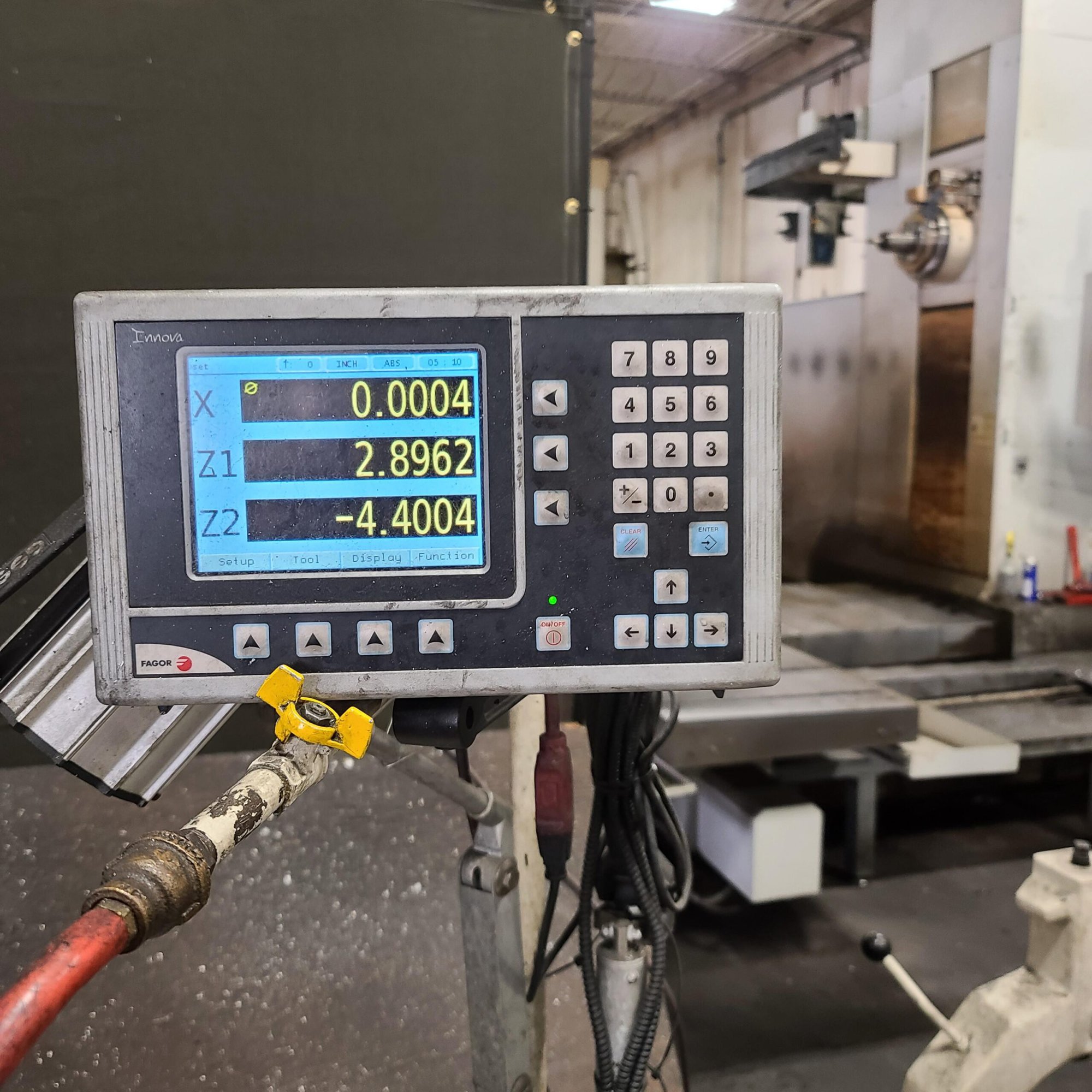 Poreba TS.TPK-90A1 Gap Bed Lathe, 1989 - 2017 Retrofit, Fagor DRO - Image 5