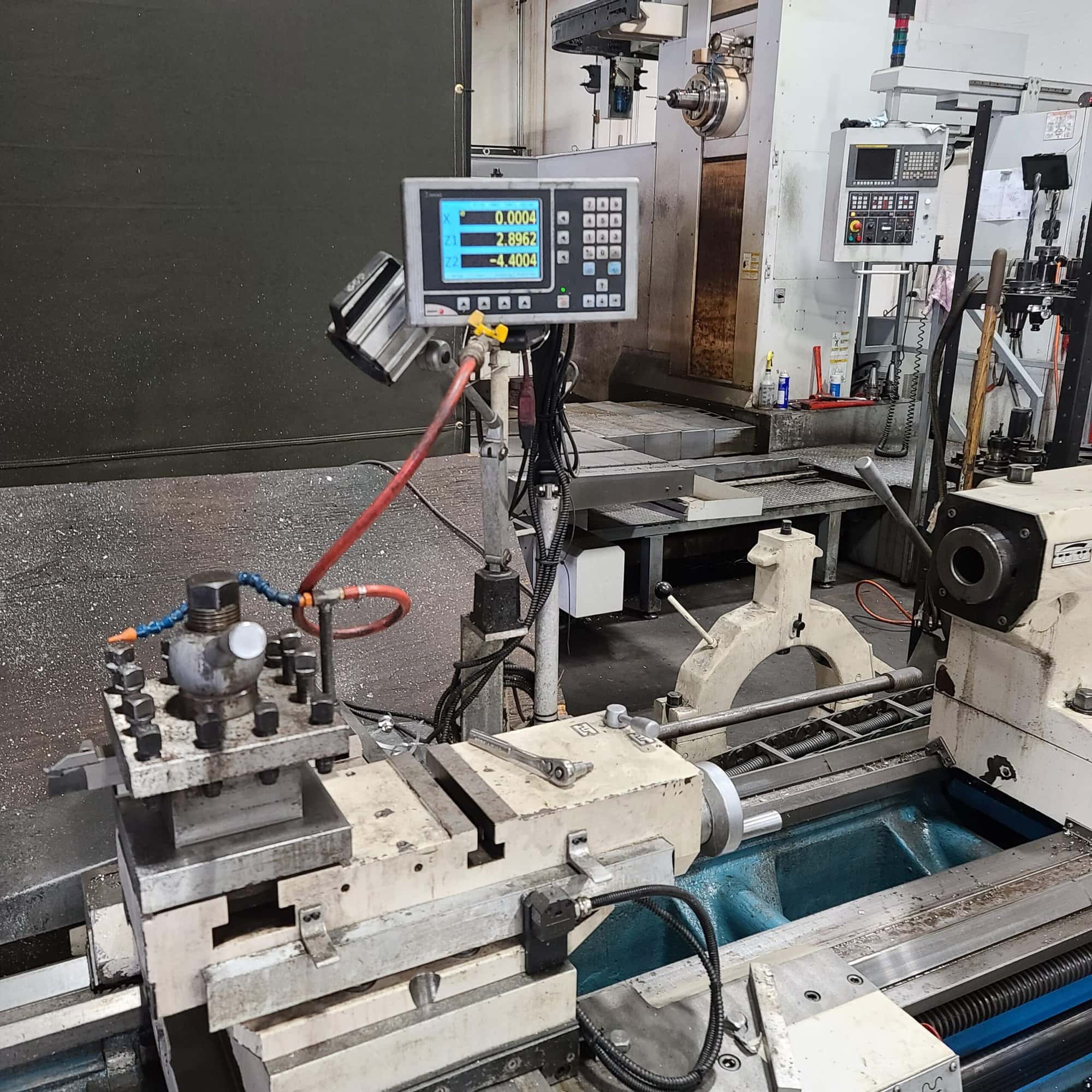 Poreba TS.TPK-90A1 Gap Bed Lathe, 1989 - 2017 Retrofit, Fagor DRO - Image 4