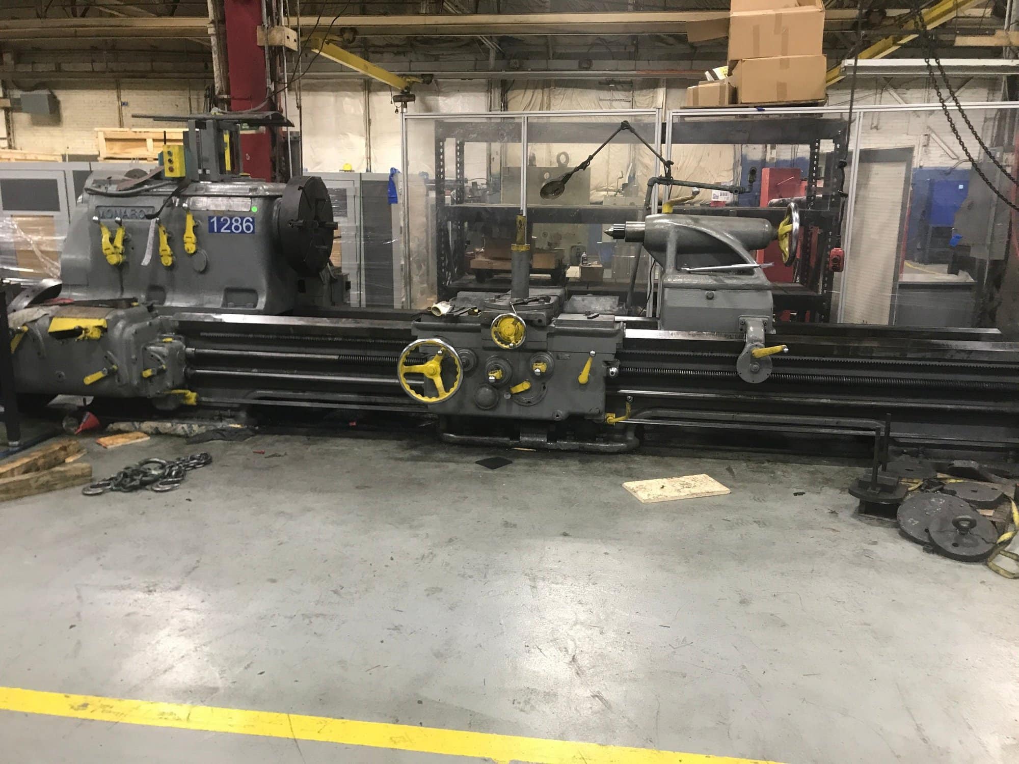 Monarch NN 44.5" x 132" Engine Lathe, 1940 - 24" Chuck