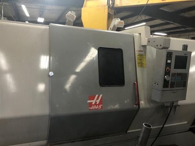 Haas SL-40B CNC Lathe, 2005- Big Bore, Chip Auger, Rear Chuck