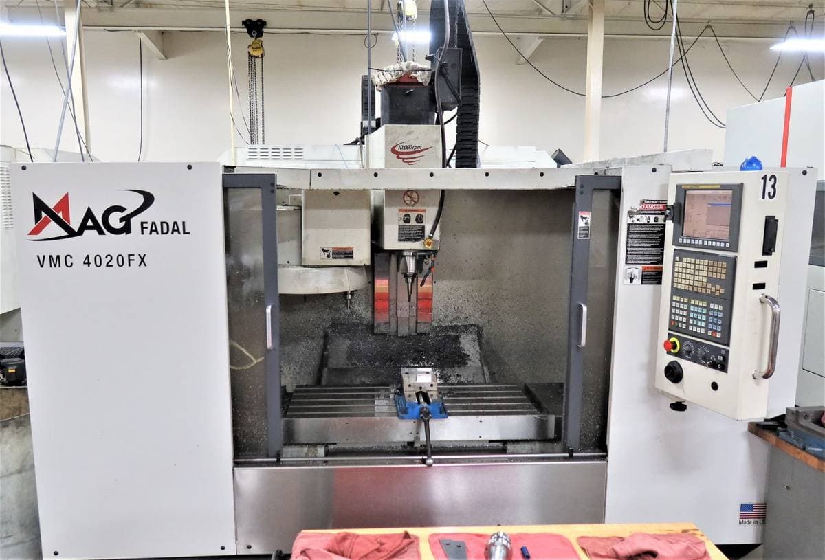 MAG Fadal VMC 4020 FX, 2008 - 10,000 RPM, Fanuc 0i-MC
