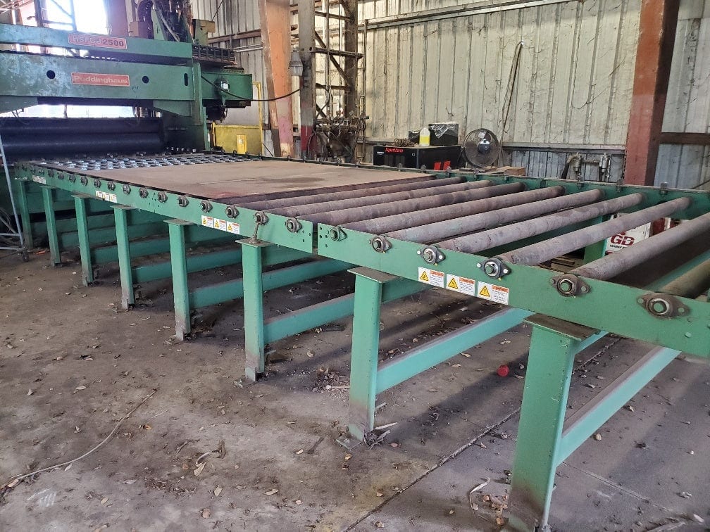 2012 Peddinghaus HSFDB-2500 CNC Plate Processor, w/Hyperthrem400, 4" Max Material Thickness