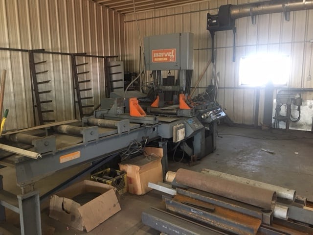 18" X 20" Marvel 81A 10PC Fully Auto/Programmable Vertical Bandsaw - Image 7