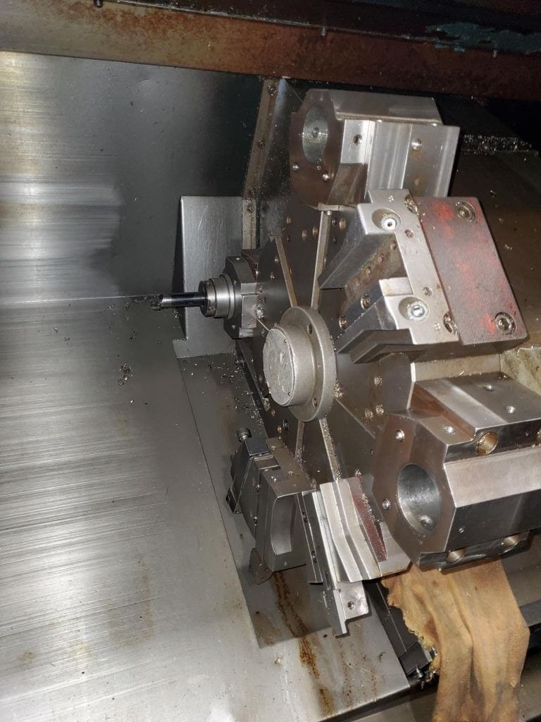 Mazak Quick Turn 28N CNC Lathe, 1994 - Tailstock, Under Power, Pre Removal Pricing - Image 3