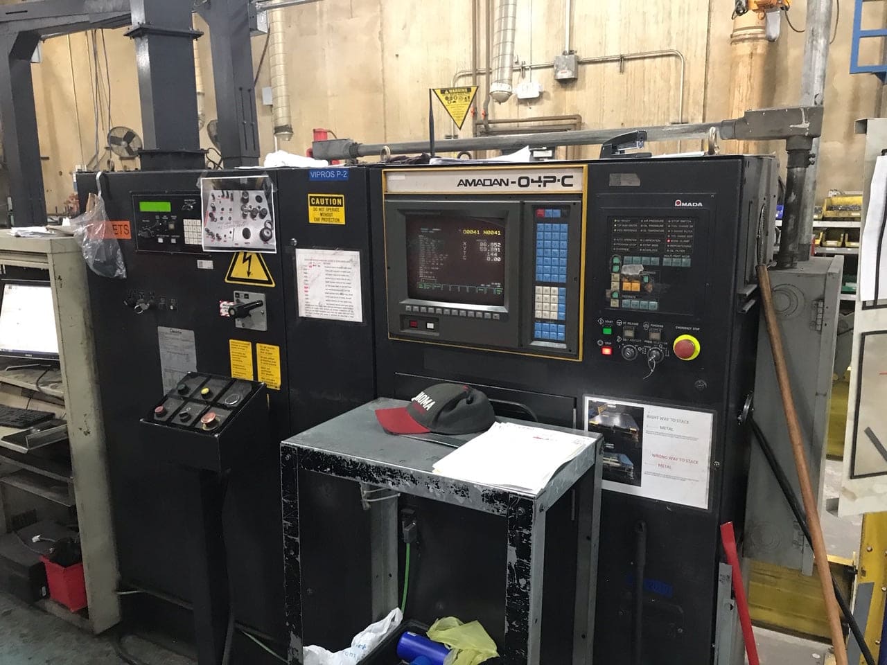 33 Ton Amada Vipros 368 King CNC Turret Punch, 1996 - Image 5