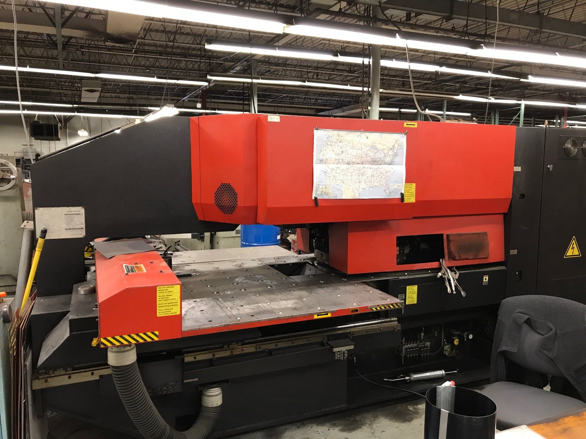 22 Ton Amada Pega 244 CNC Turret Punch, 1996 - Image 2