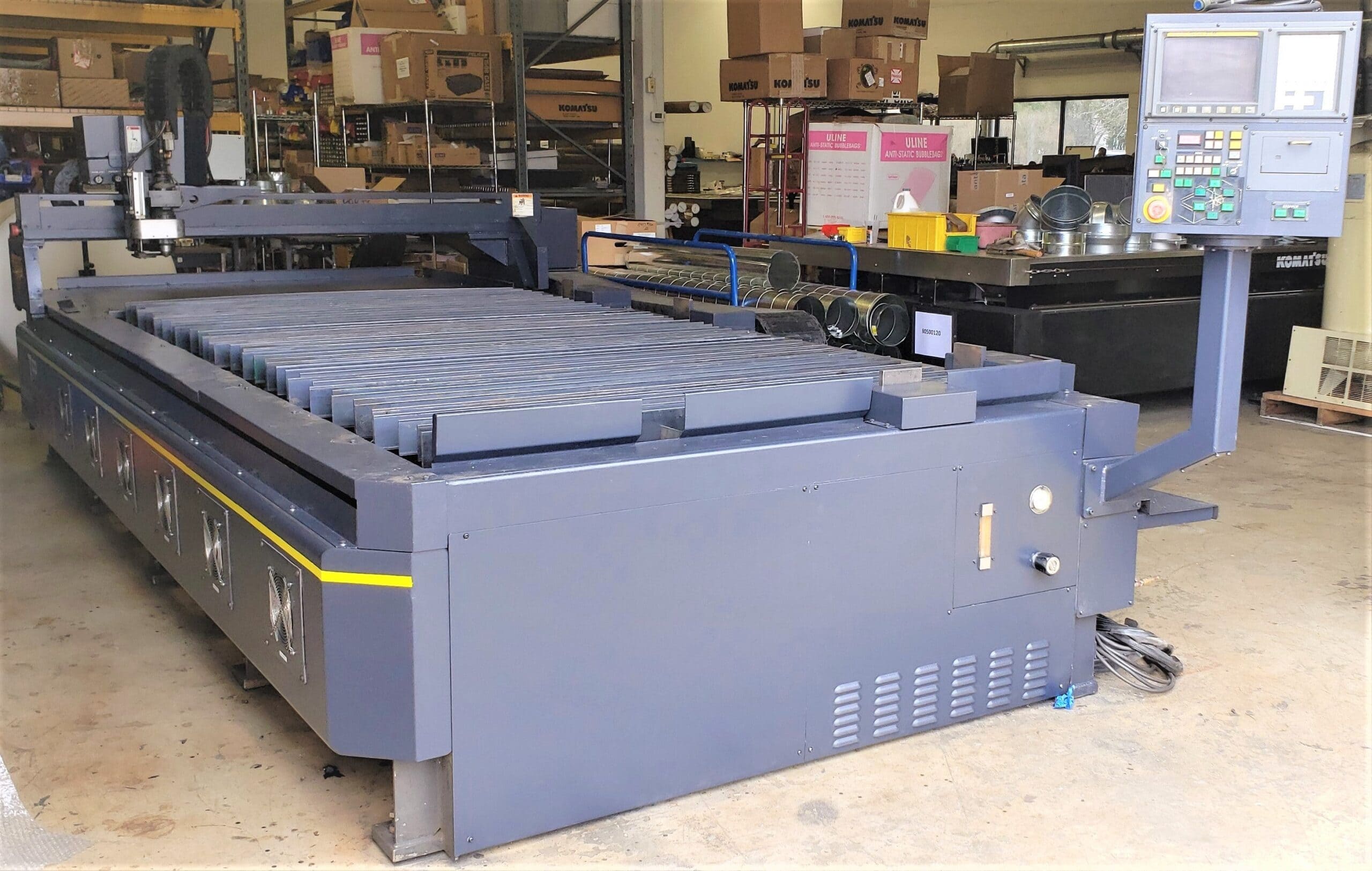 5' X 10' Komatsu Twister Plasma Table, New 2007, Factory Refurbished 2020, 6 Month Warranty - Image 2