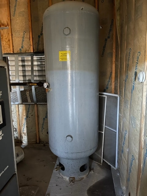 50HP Atlas Copco GA 37 FF Compressor, 2003 - With 200 Gallon Receiver Tank - Image 9