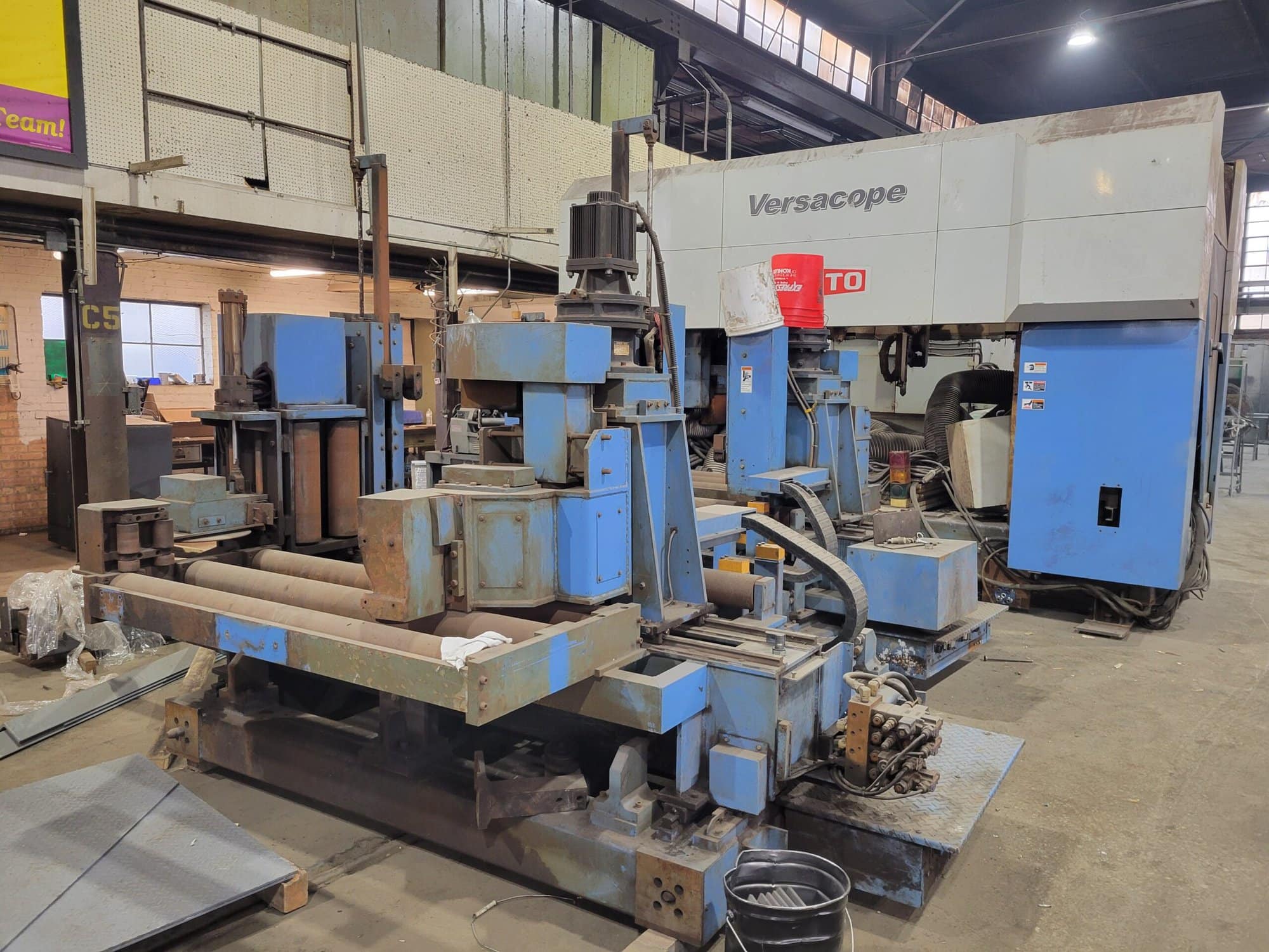 Daito Versacope CR4816 CNC Beam Coping Line, 2005 - 6 Axes Robotic Arm, Hypertherm HPR 260 Power Source - Image 2