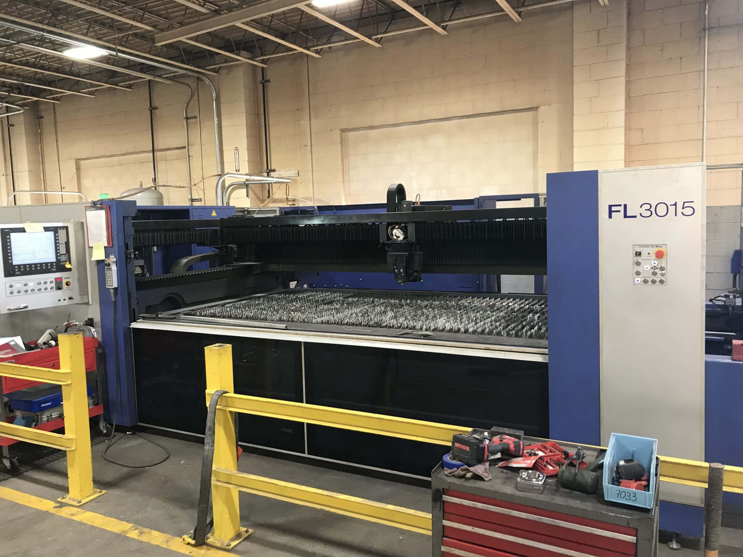 4000 Watt HK FL 3015 Co2 Laser, 2013- 5' X 10', VERY LOW HOURS - Image 2