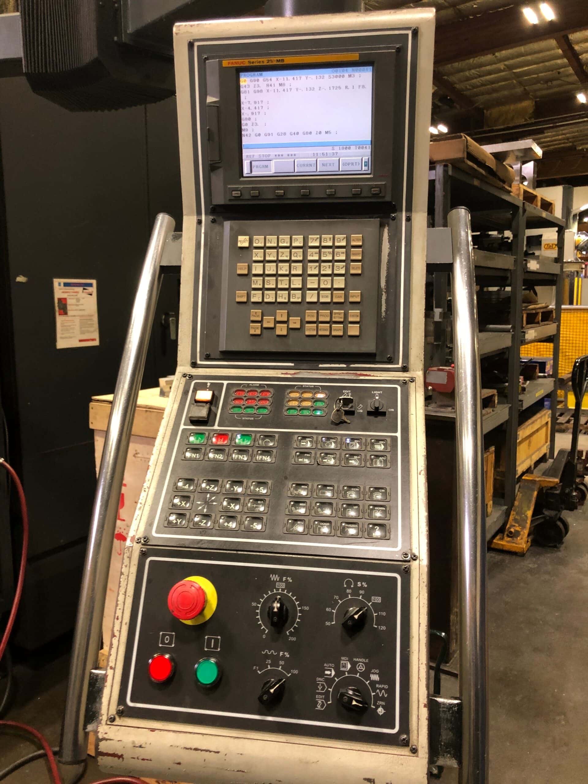 Mighty Viper VMC-B4000 QXT — Fanuc Control - Image 2