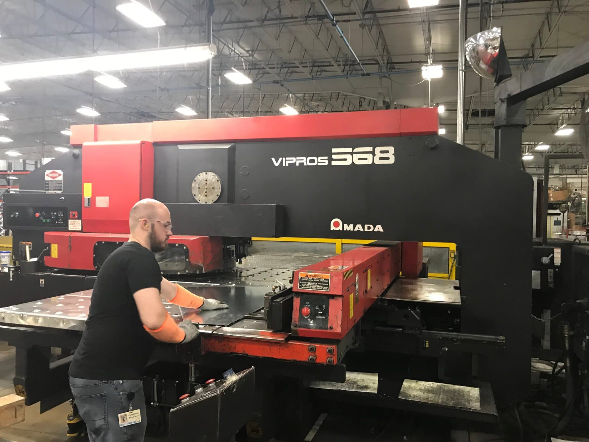 55 Ton Amada Vipros 568 CNC Turret Punch, 1998 - Image 2