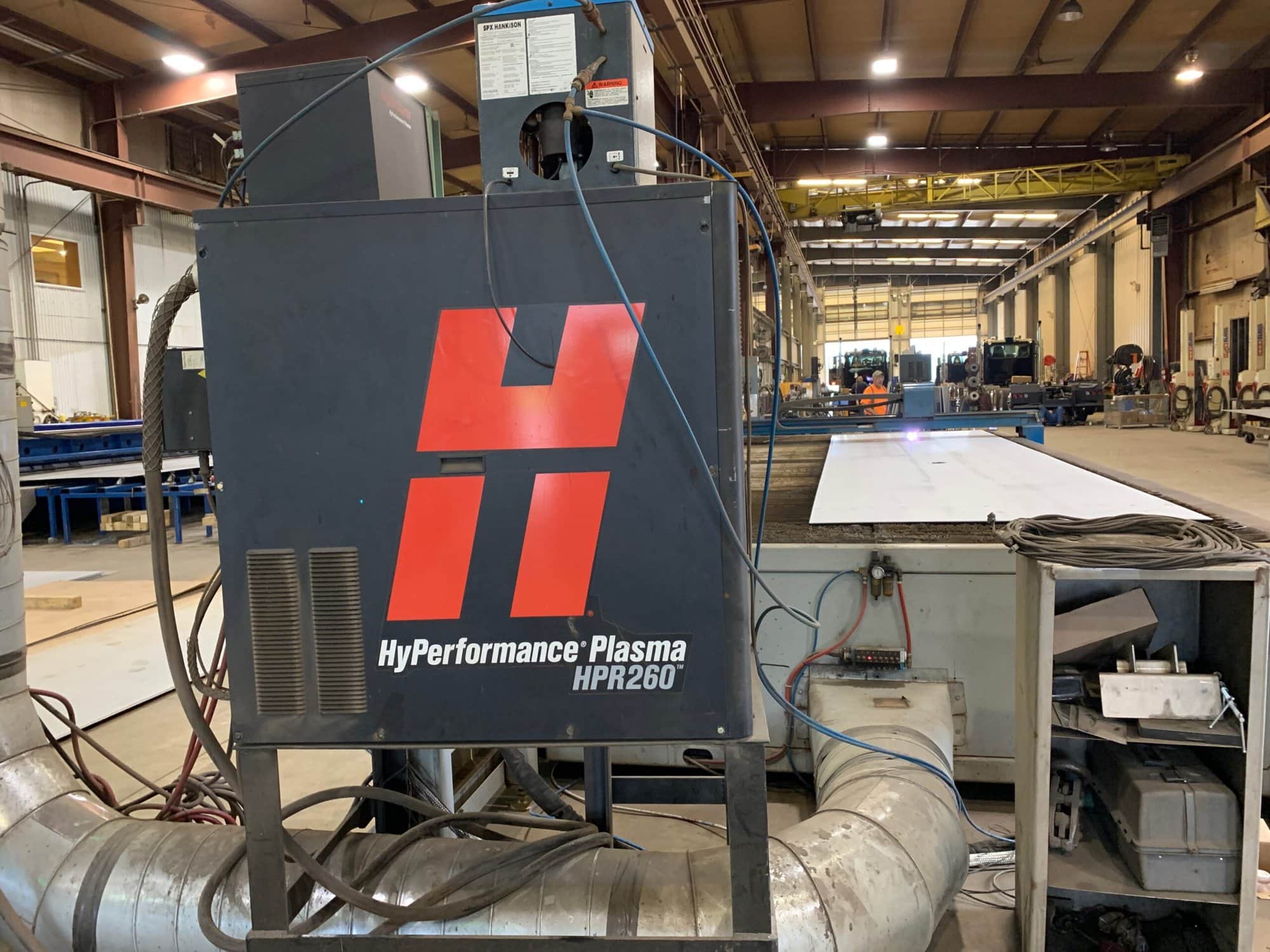 8' x 24' AKS Accuu-Kut CNC Plasma, 2008- Hypertherm HPR260 - Image 2