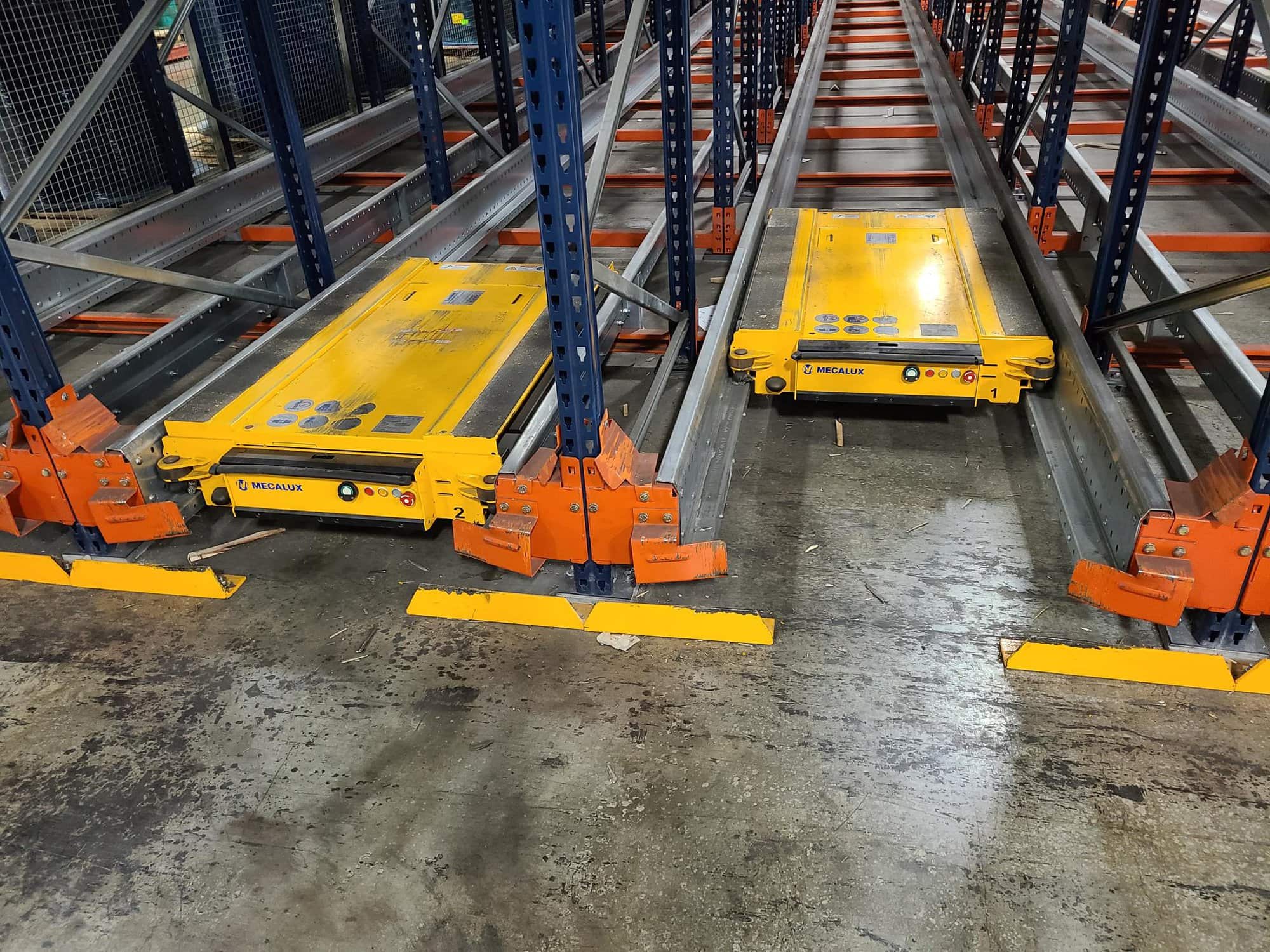 Interlake Storage Racking w/ Pallet Shuttle System, 2019- 720 Pallets Spaces, 3 Pallet Shuttles - Image 2