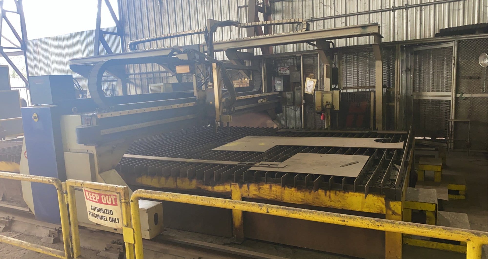 12' x 20' Messer Titan II Plasma Cutting Line, 2008 - Image 2
