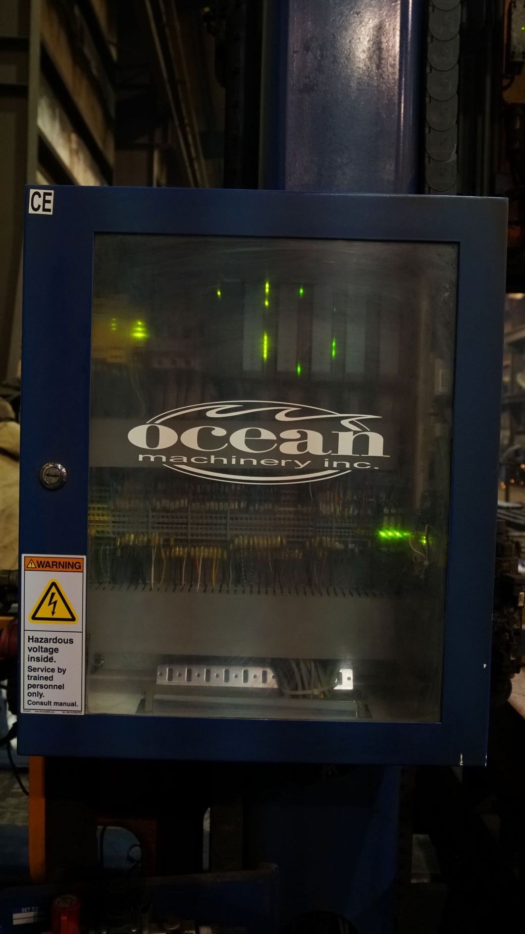 40" x 60' Peddinghaus Ocean Avenger MDL-1000B CNC Beam Drill, 2008 - Bit Sharpener and Tooling Bits Included - Image 2