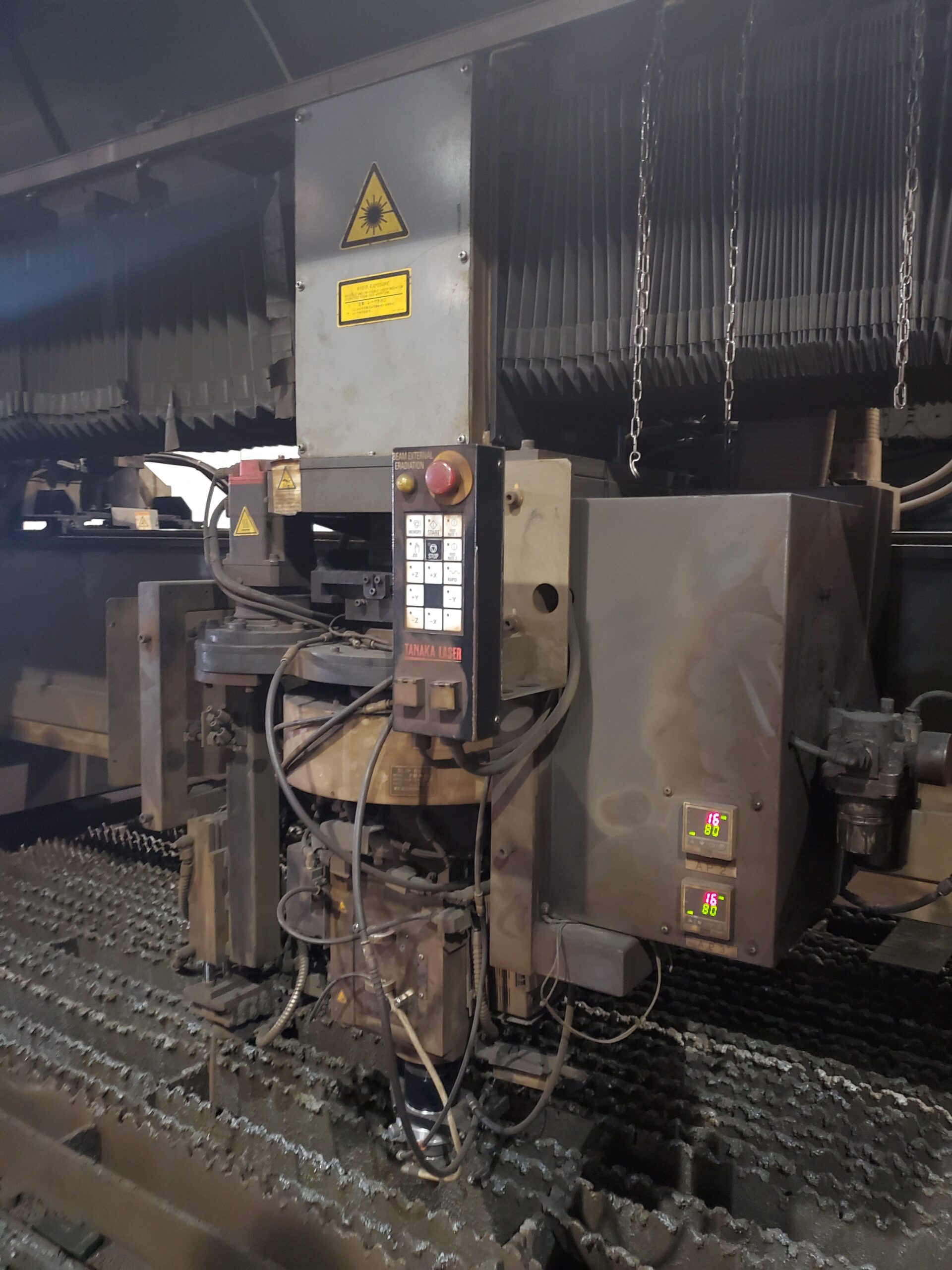 6000 Watt Tanaka LMX VII-TF CO2 Laser, 2008-13' X 84' - Image 3