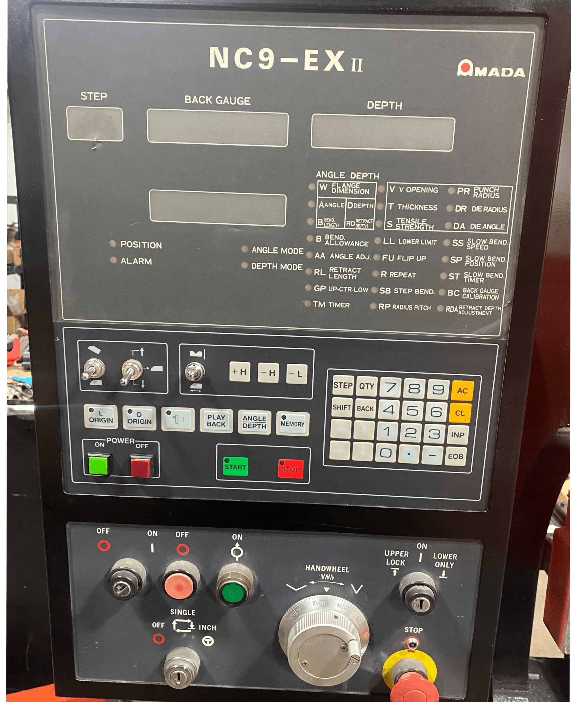 88 Ton x 6.8' Amada FBD 8020 CNC Press Brake, 1988 - 2 Axis Backgauge (Rebuilt) - Image 2