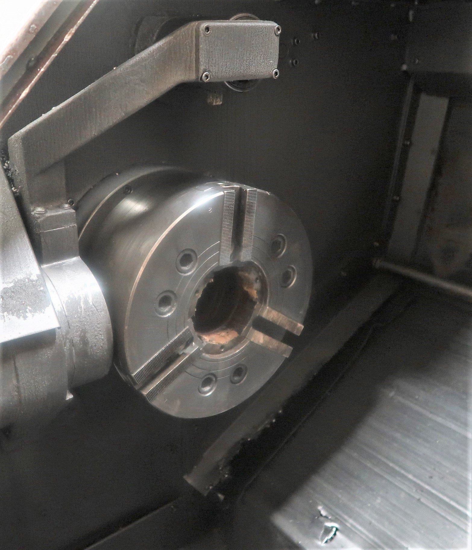 Mazak Quick Turn 20 HP CNC Lathe 1998 - M plus Control, Tool Setter, Tailstock (1/2) - Image 3