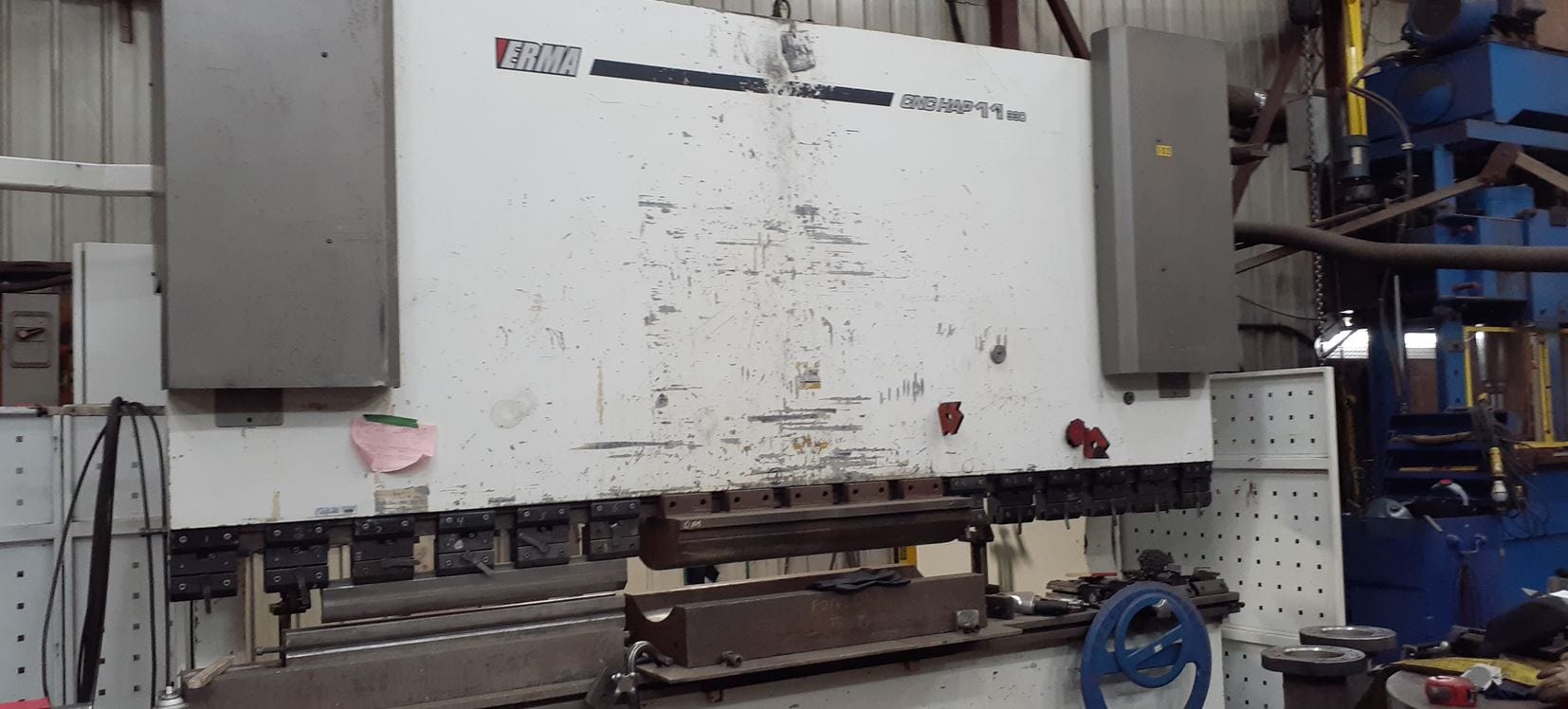 330 Ton x 11' Ermak CNCHAP 11x330 CNC Press Brake, 2006- Cybelec Control (Y1, Y2, X CNC Controlled) - Image 2