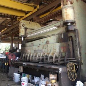3/4" x 12' Cincinnati 6GL12 Hydraulic Shear, 1975 - Extra Set of Knives, Squaring Arm