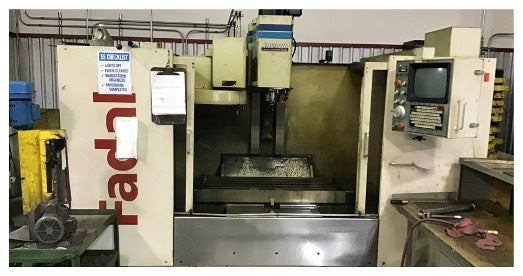 Fadal 4020, 1990 + Fadal VMC20, 1993 + Fadal VMC 4020, 1990 (4th Axis) Package