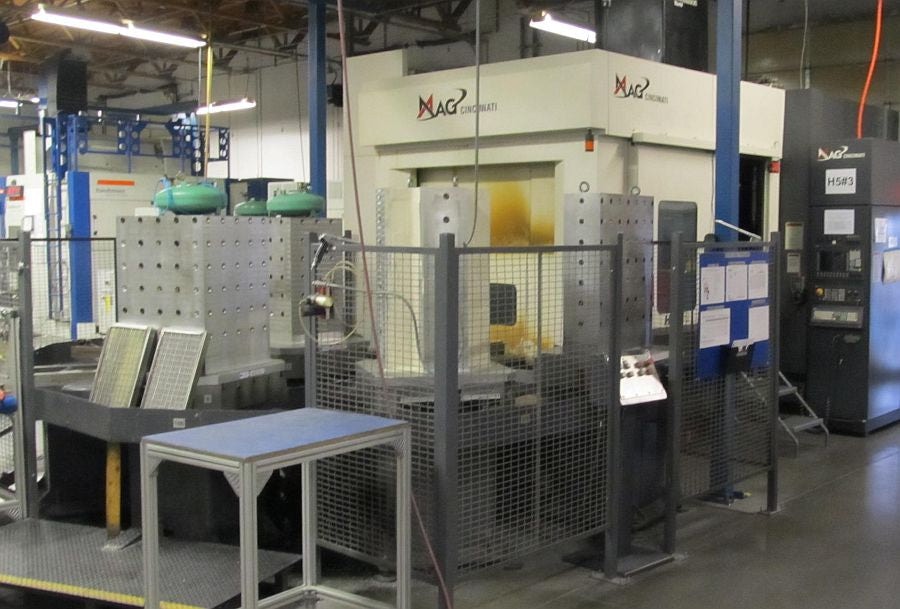 Cincinnati Magnum H5-800AP HMC, 2006 - Through Spindle Coolant, 5 Axis, Pallet Pool - Image 4