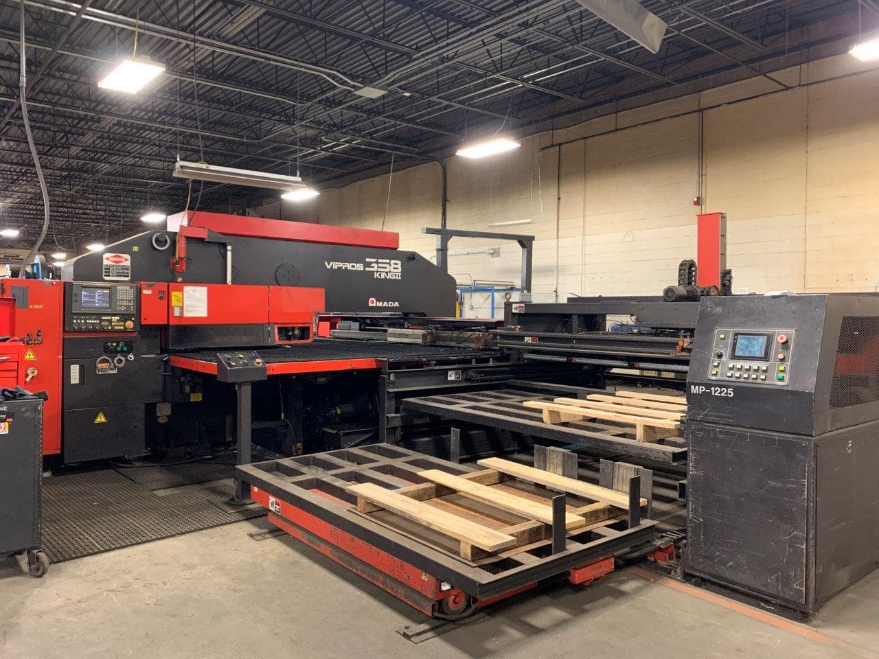 33 Ton Amada Vipros 358 King II CNC Turret Punch, 1998