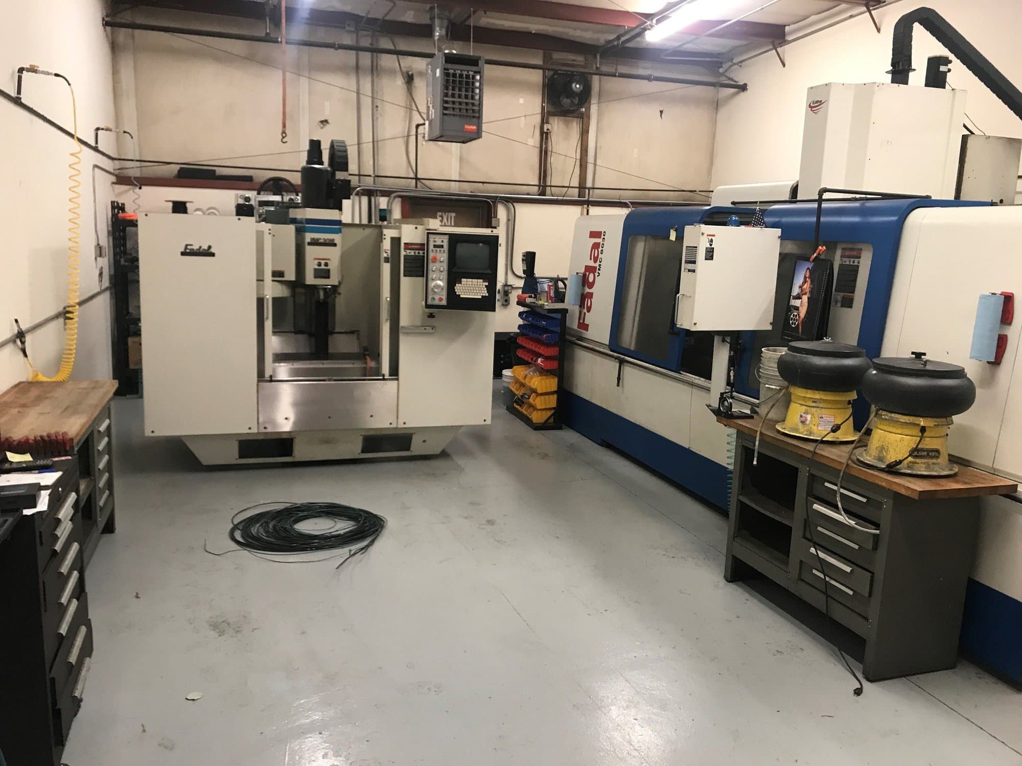 Fadal VMC 8030 HT, 2006 - 4th Axis