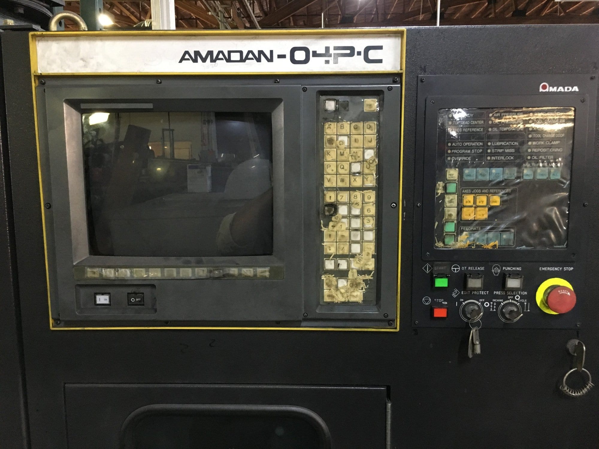 33 Ton Amada Pega 345 Queen CNC Turret Punch, 2001 - Image 5