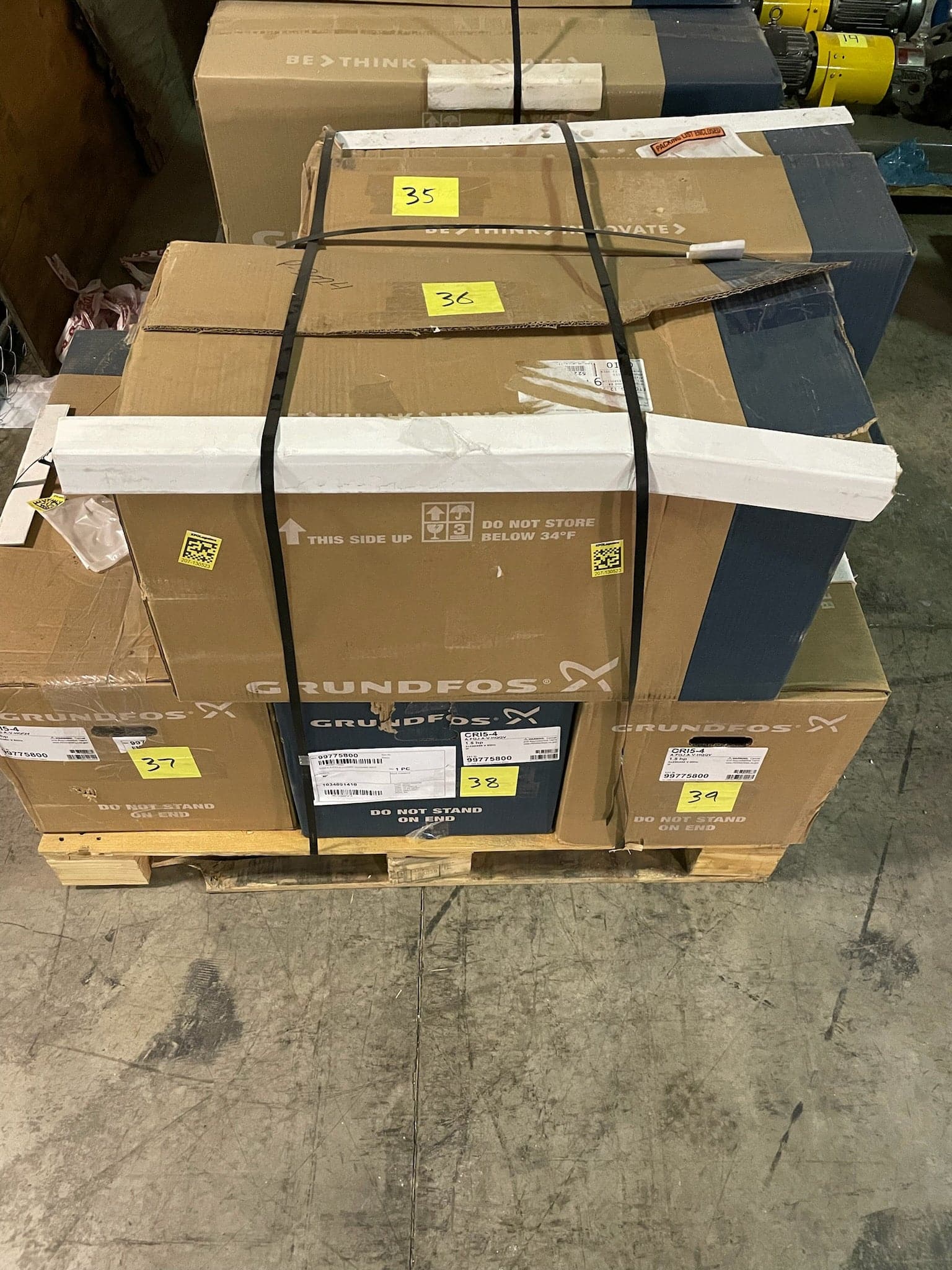 Grundfos Model CRI 1S-5 , 1 HP XP Motor - Image 4