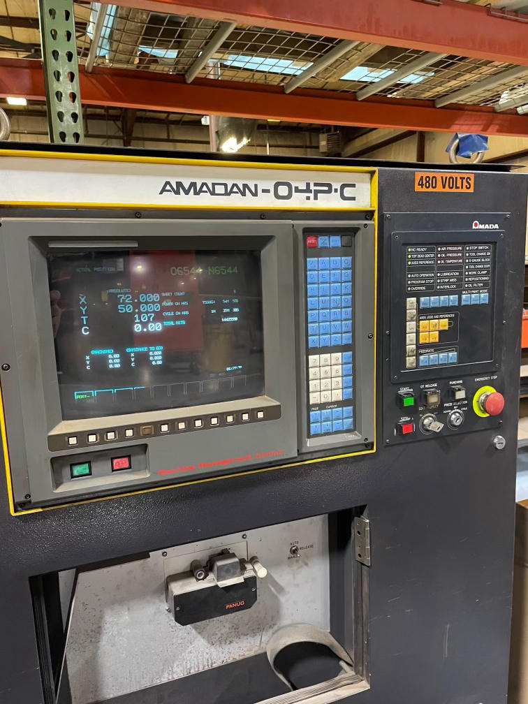 33 Ton Amada Pega 357 CNC Turret Punch, 1996 - Image 3