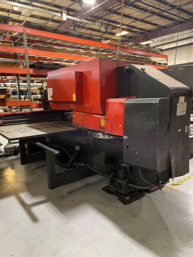 33 Ton Amada Pega 357 CNC Turret Punch, 1996 - Image 4