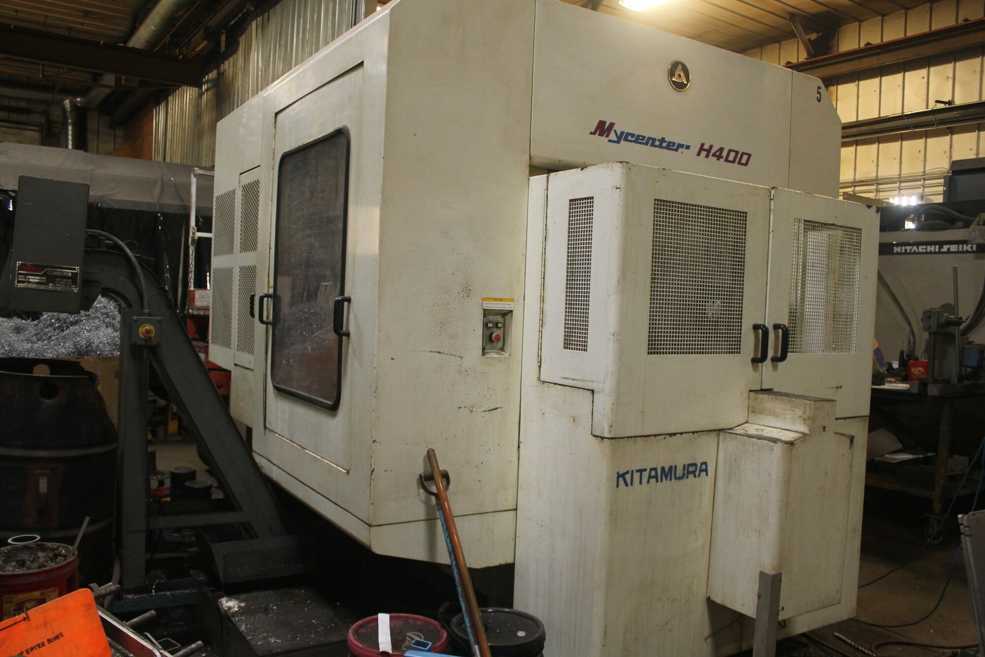 Kitamura MyCenter H400 HMC, 1997 - Chip Conveyor, Coolant Through Spindle, Video Available - Image 3