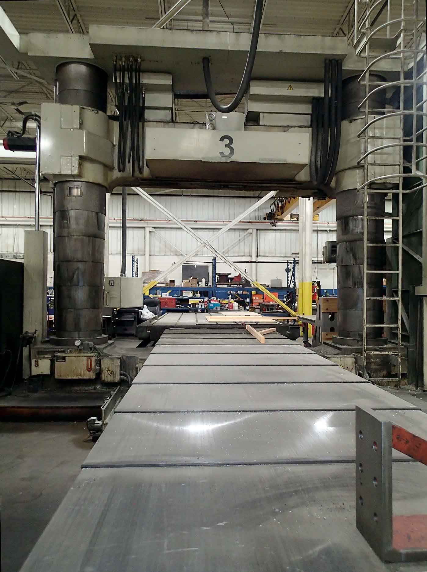 SNK RB-4N Double Column Bridge Mill, 1992- Fanuc, 177" x 114", 24 ATC - Image 6