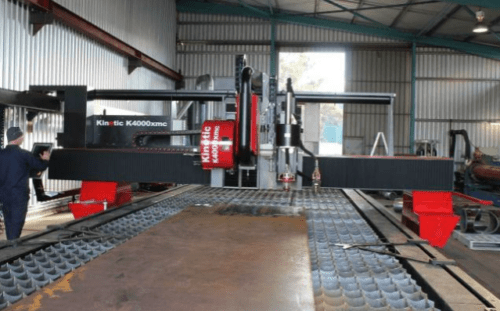 8'8" x 10' 8" Kinetic K4000xmc CNC Plasma, 2018- Hypertherm HPR 300, 300 Amperage - Image 5