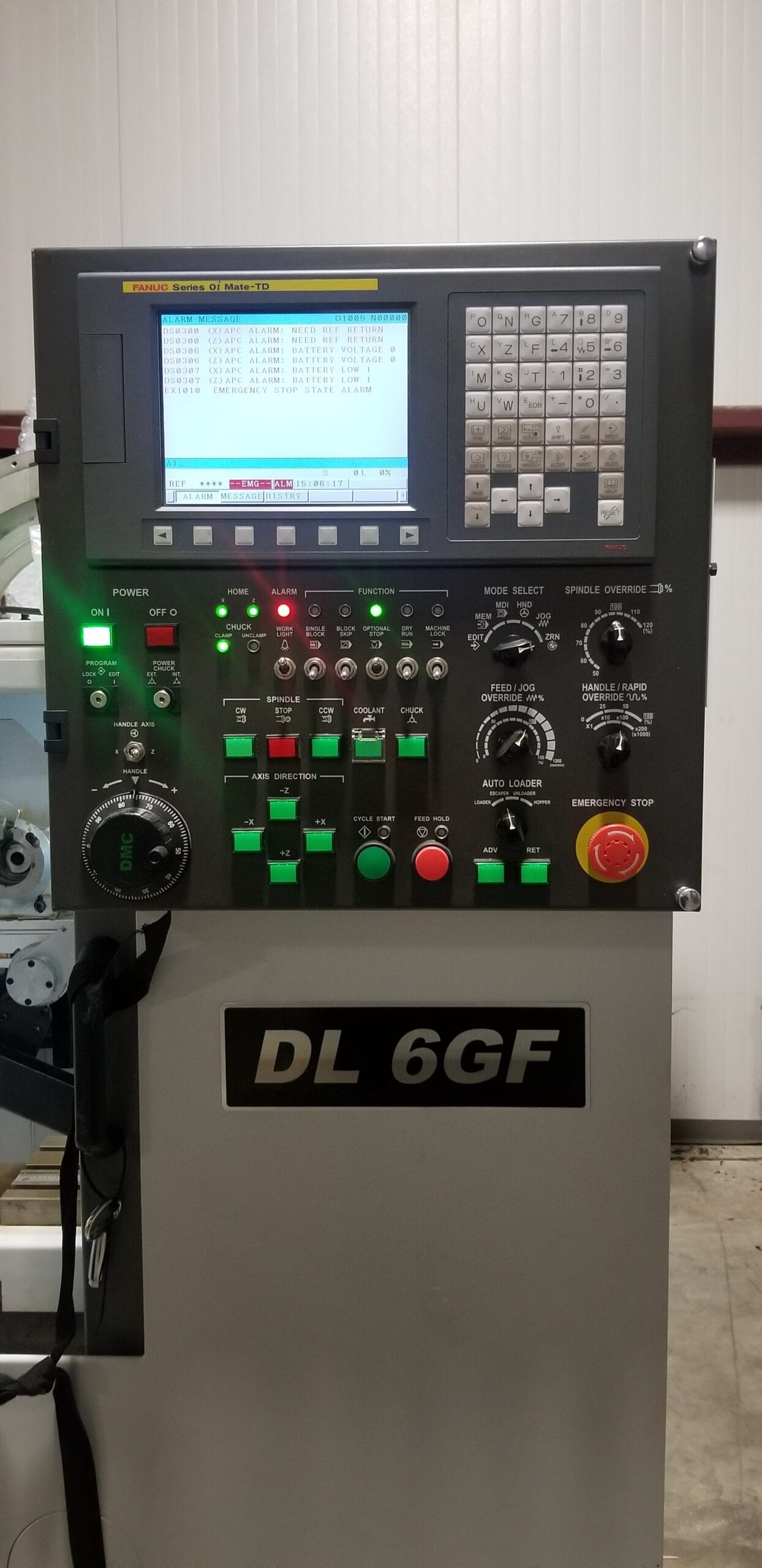 DMC DL-6GF CNC Lathe, 2010 - Demo Machine, Fanuc Control - Image 3