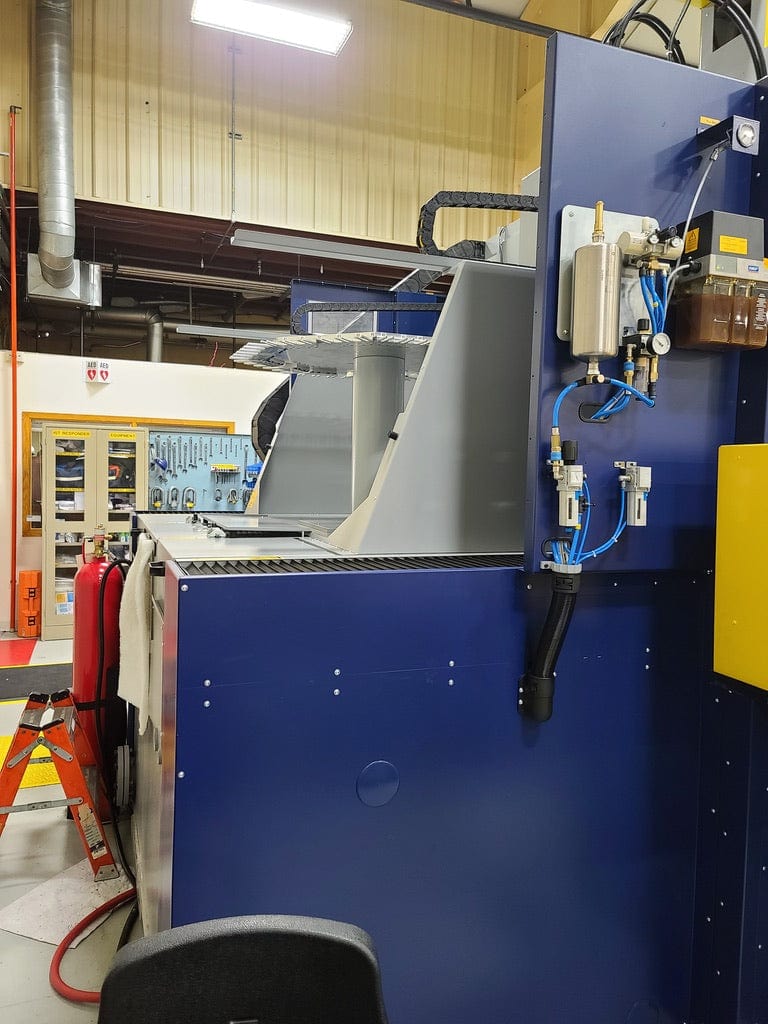 OPS Ingersoll (Mitsubishi) Gantry Eagle 1400 EDM, 2020 - PT60 w/ PT110 Power Supply, 48 Tools, Chiller, Platform, Fine Finish Package - Image 4